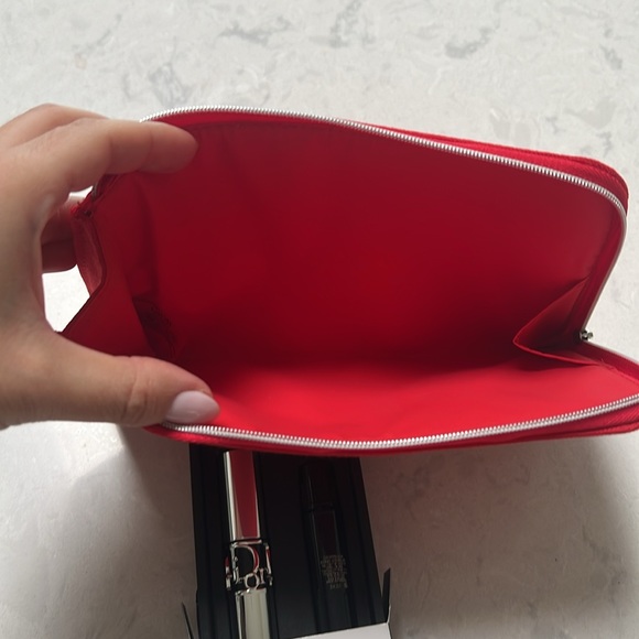 DIOR red cosmetic pouch - Picture 2 of 3